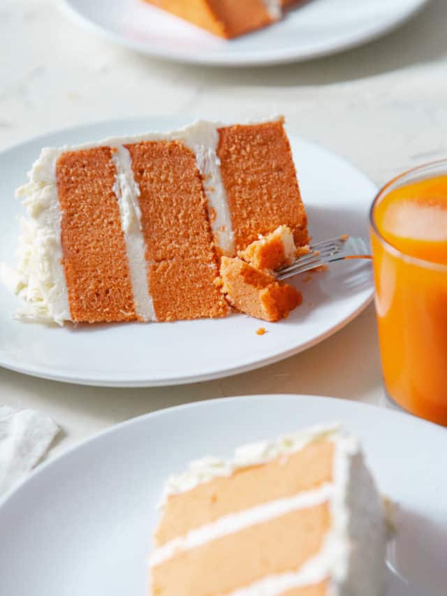 Thai Tea Layer Cake