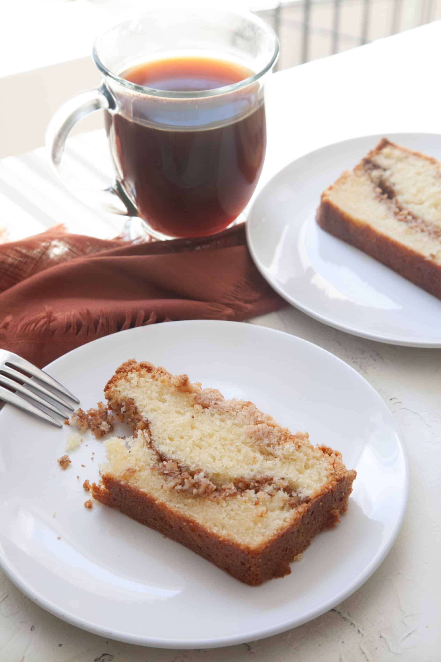 Sour Cream Coffee Cake Loaf Recipe