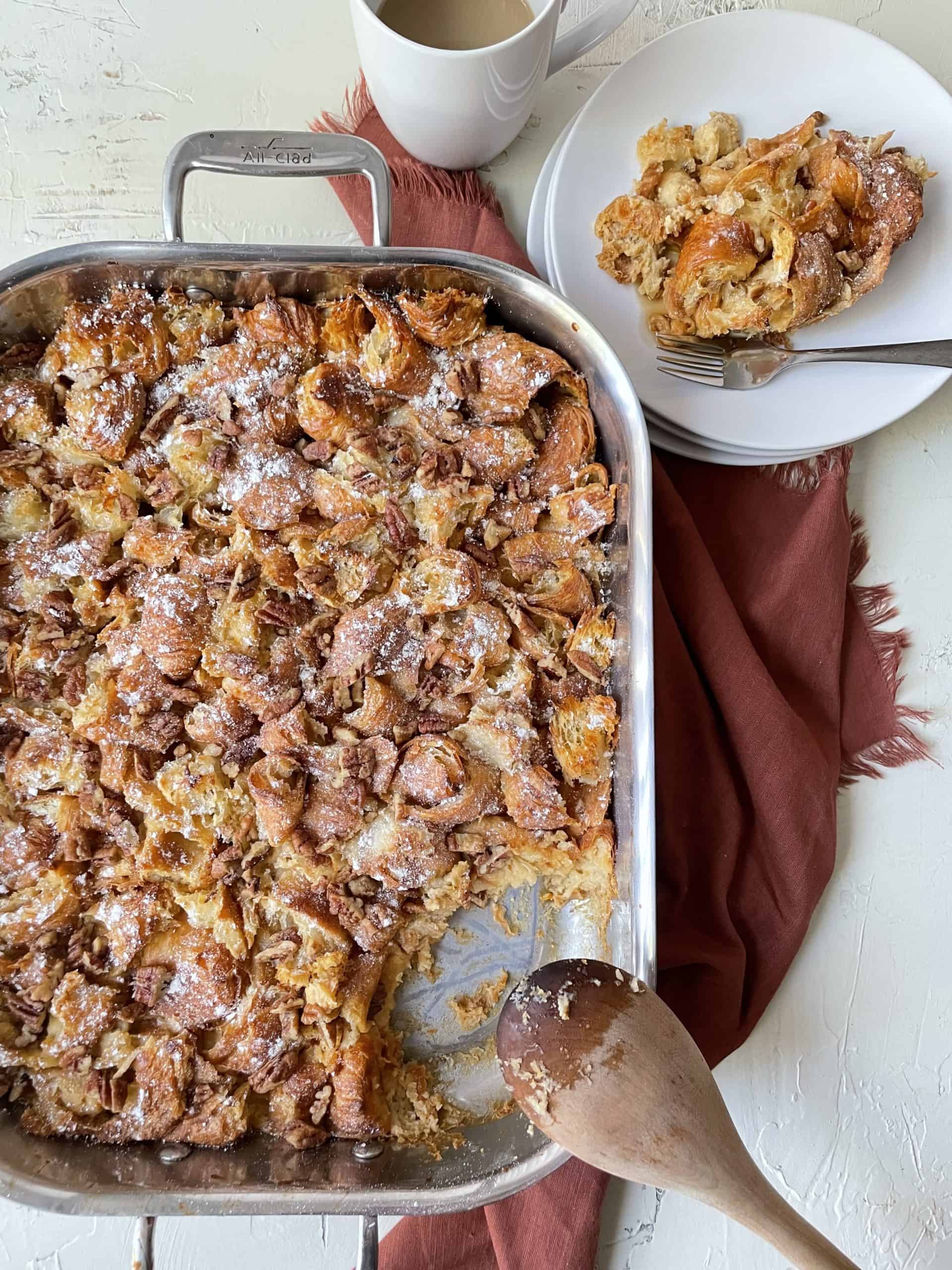 croissant french toast casserole